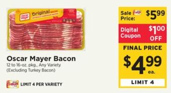 ShopRite Bacon offer