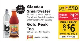 ShopRite Smartwater offer