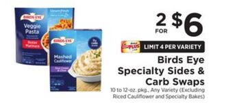 ShopRite Specialty sides & carb swaps offer