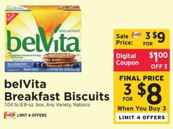 ShopRite Breakfast biscuits offer