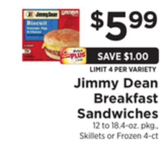 ShopRite Breakfast sandwiches offer