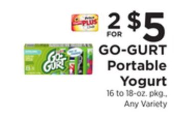 ShopRite Portable yogurt offer