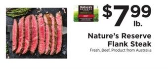 ShopRite Flank steak offer