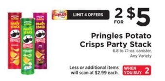 ShopRite Potato crisps party stack offer