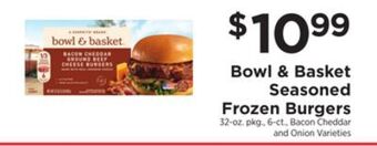 ShopRite Seasoned frozen burgers offer