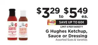 ShopRite Ketchup, sauce or dressing offer