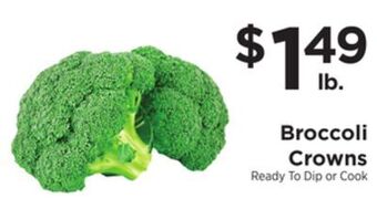 ShopRite Broccoli crowns offer