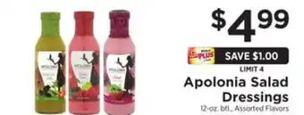 ShopRite Salad dressings offer