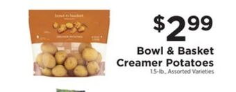 ShopRite Creamer potatoes offer
