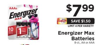ShopRite Max batteries offer