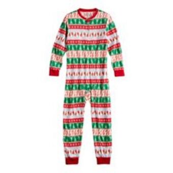 Kohl's Kids 4-20 jammies for your families® joyful celebration fairisle one-piece pajama offer