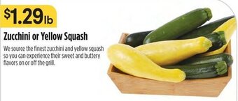 Raley's Zucchini or Yellow Squash offer