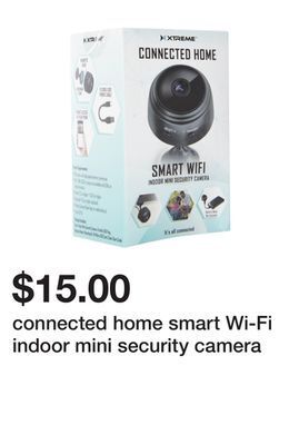 Five Below Connected home smart wi-fi indoor mini security camera offer