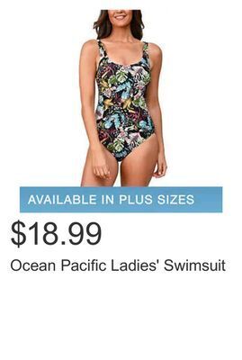 Costco Ocean pacific ladies' swimsuit offer