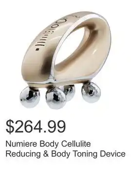 Costco Numiere body cellulite reducing & body toning device offer