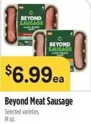 Raley's Beyond Meat Sausage Selected varieties 14 oz. offer