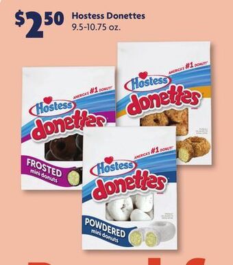 Family Dollar Hostess donettes offer