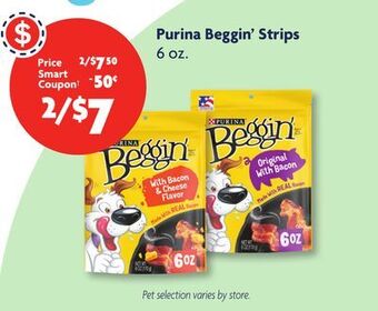 Family Dollar Purina beggin' strips offer