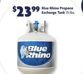 Family Dollar Blue rhino propane exchange tank offer