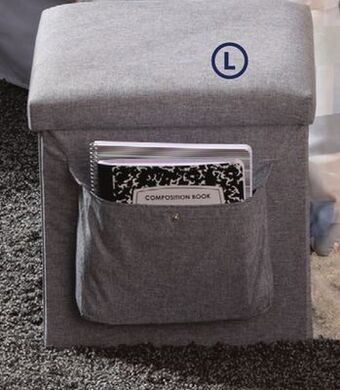 Family Dollar Storage ottoman offer