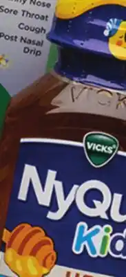 Family Dollar Kids nyquil honey offer