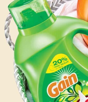 Target Gain 113-oz liquid laundry detergent offer