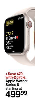 Target Apple watch® series 8 offer