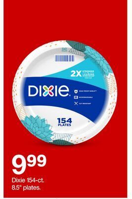 Target Dixie 154-ct. 8.5 plates offer