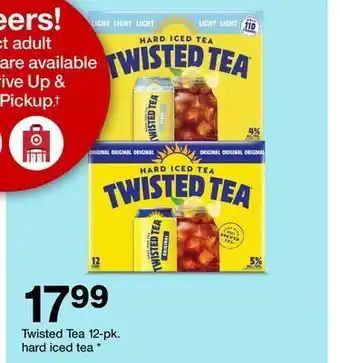 Target Twisted tea 12-pk. hard ice tea* offer