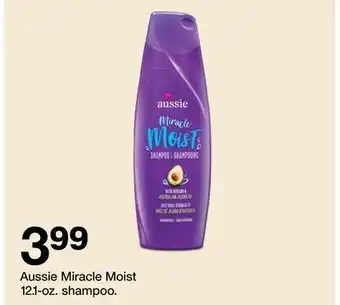 Target Aussie miracle moist 12.1-oz. shampoo offer