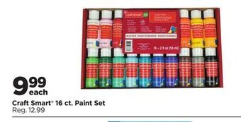 Michaels Craft smart® 16 ct. paint set offer