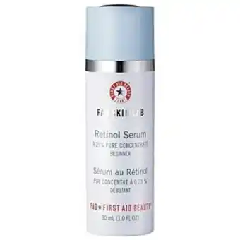 Kohl's First aid beauty fab skin lab retinol serum 0.25% pure concentrate offer