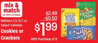 Ridleys Family Markets Cookies Or Crackers offer