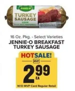 Food Lion Jennie-O Breakfast Turkey Sausage offer