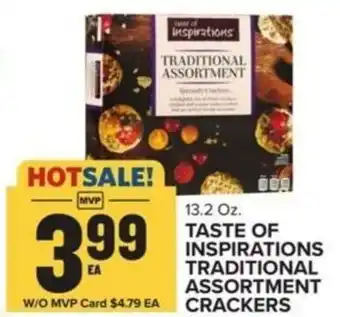Food Lion 13.2 Oz. TASTE OF INSPIRATIONS TRADITIONAL ASSORTMENT CRACKERS offer