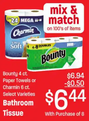 Ridleys Family Markets Bathroom Tissue offer