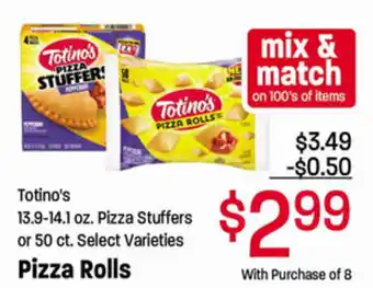 Ridleys Family Markets Totino's Pizza Rolls offer