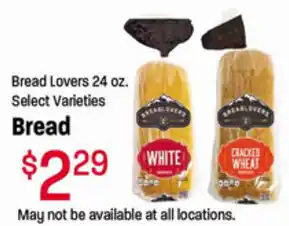 Ridleys Family Markets Bread Lovers 24 oz offer