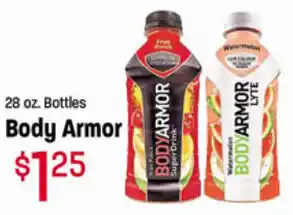 Ridleys Family Markets Body Armor 28 oz offer