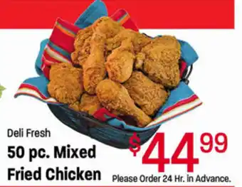 Ridleys Family Markets 50 Pc. Mixed Fried Chicken offer
