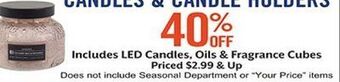 Hobby Lobby Candles & candle holders offer