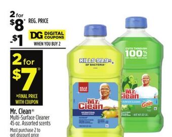 Dollar General Mr. clean® offer