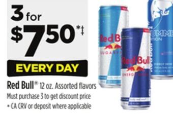 Dollar General Red bull® offer