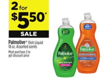 Dollar General Palmolive® dish liquid offer