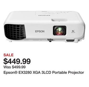 Office Depot Epson® ex3280 xga 3lcd portable projector offer