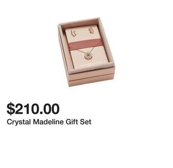 Belk Crystal madeline gift set offer