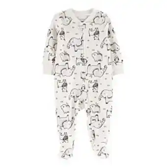 Kohl's Baby carter's animals 2-way zip sleep & play offer