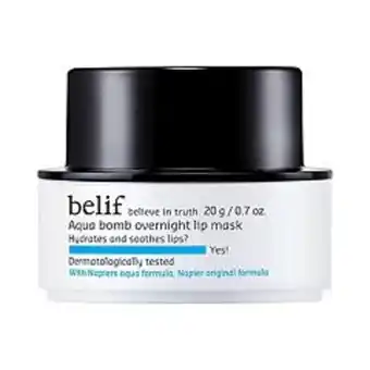 Kohl's Belif aqua bomb overnight lip mask offer