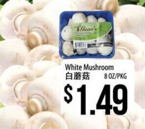 Hmart White Mushroom offer