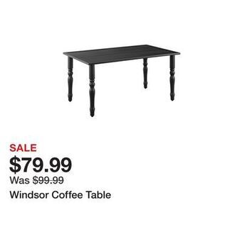 Tractor Supply Company Windsor coffee table offer
